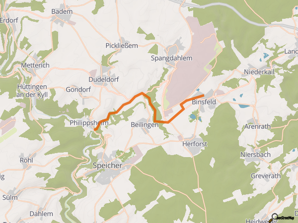 Naviki – Radweg Philippsheim - Binsfeld