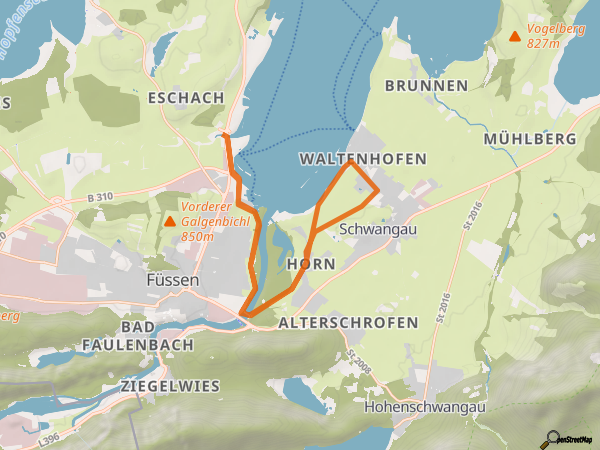 Naviki – Forggensee-Rundweg